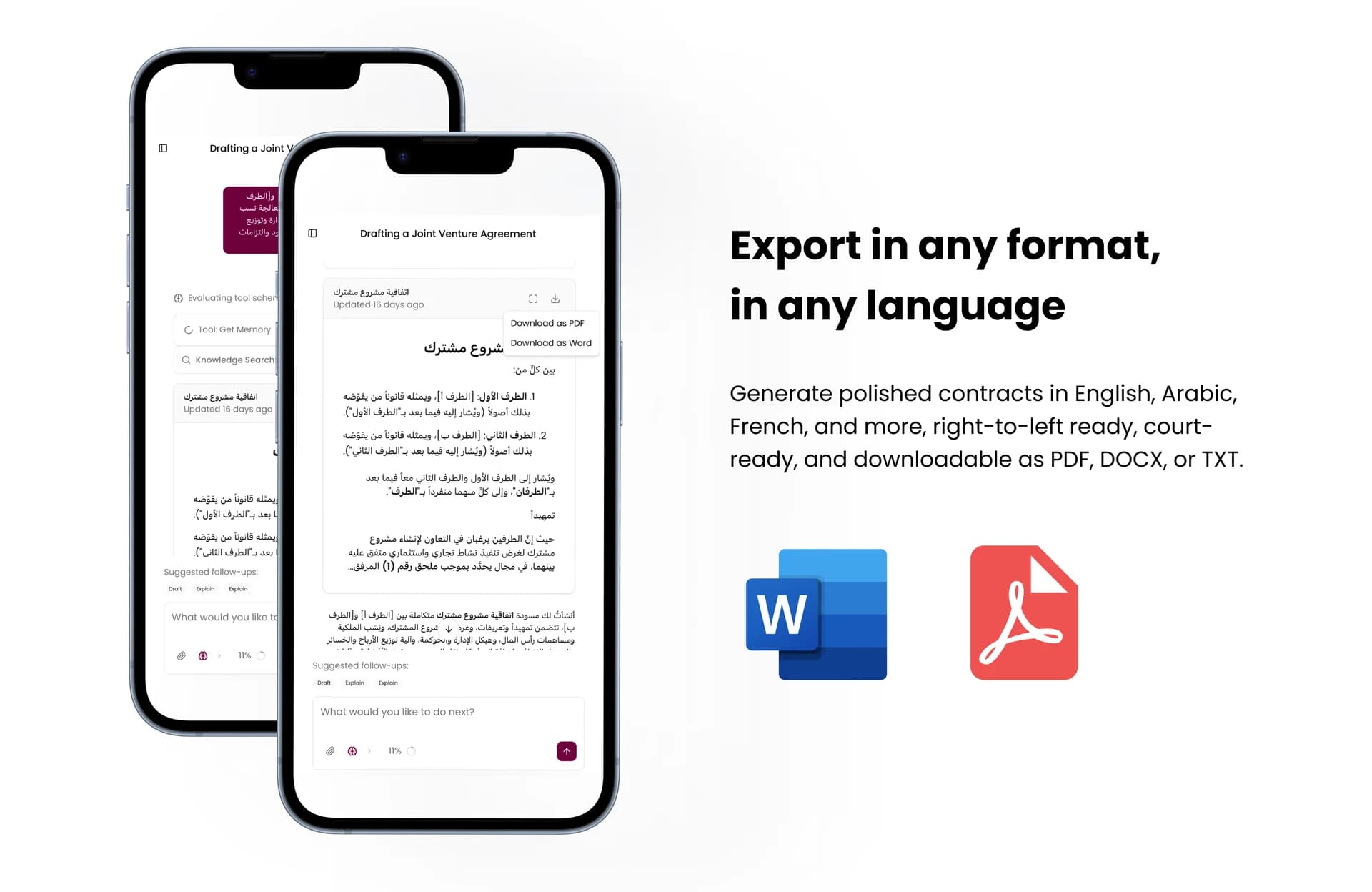 HAQQ Legal AI on Mobile screenshot 4