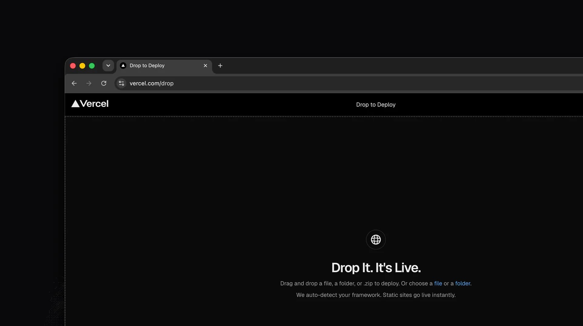 Vercel Drop screenshot 2