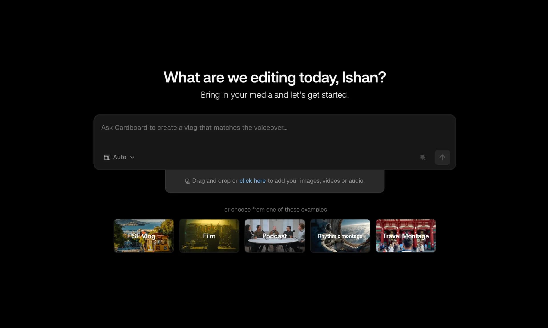 Cardboard screenshot 1