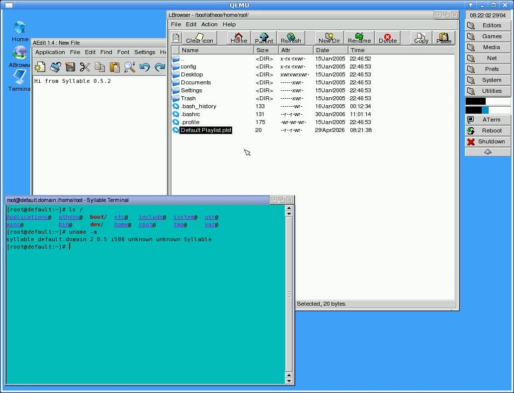 The Virtual OS Museum screenshot 6