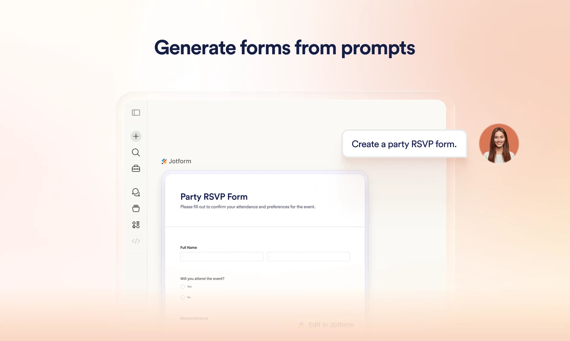 Jotform Claude App screenshot 3