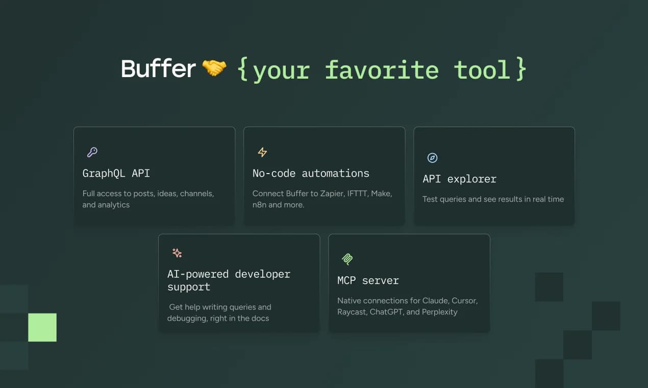 Buffer API screenshot 2