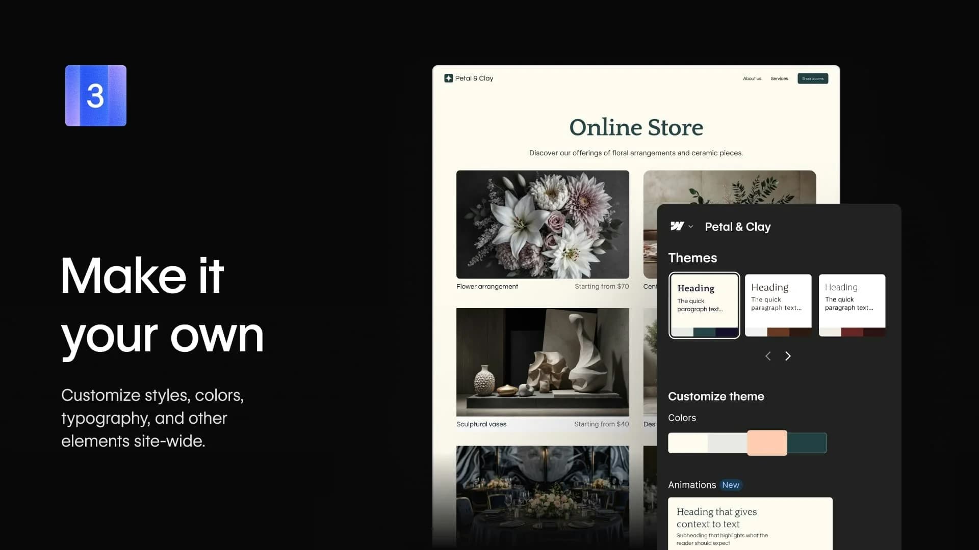 Webflow AI site builder screenshot 4
