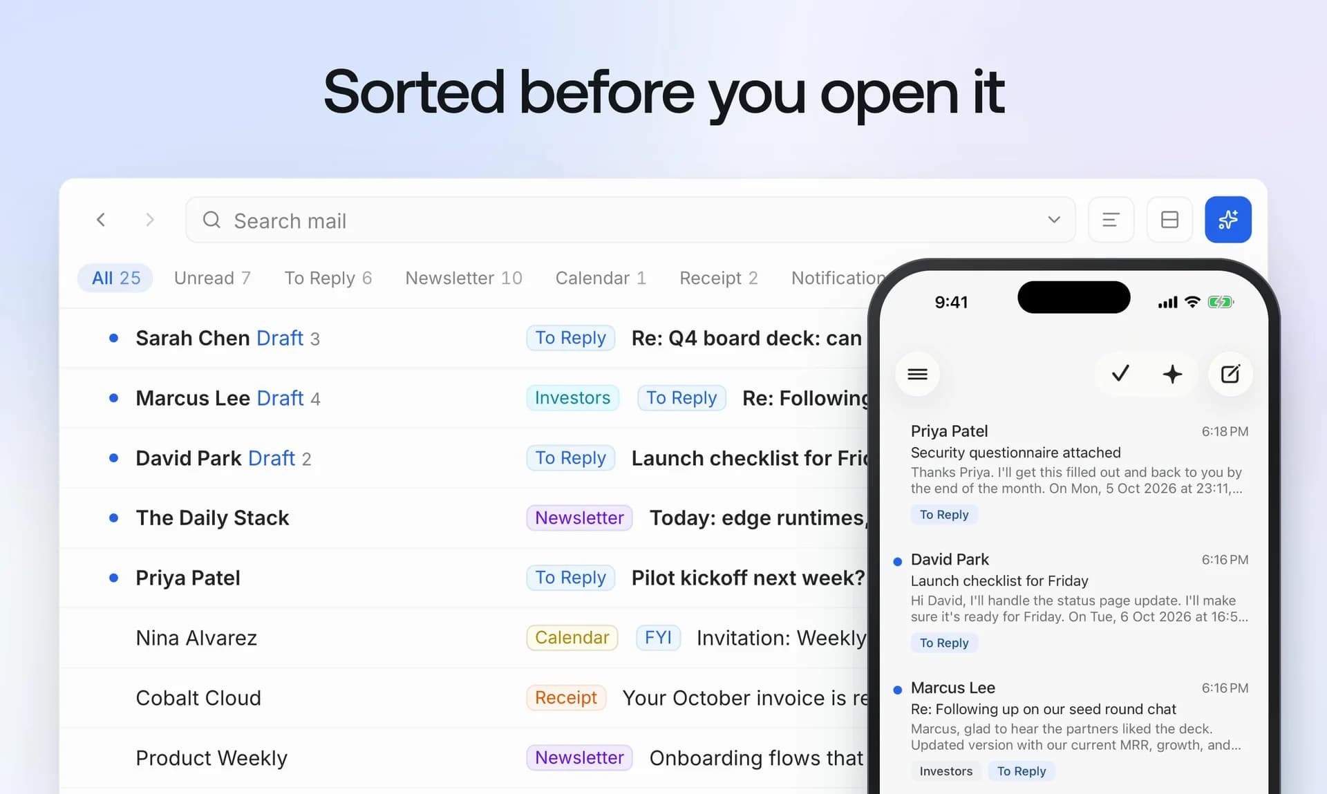 Inbox Zero screenshot 1