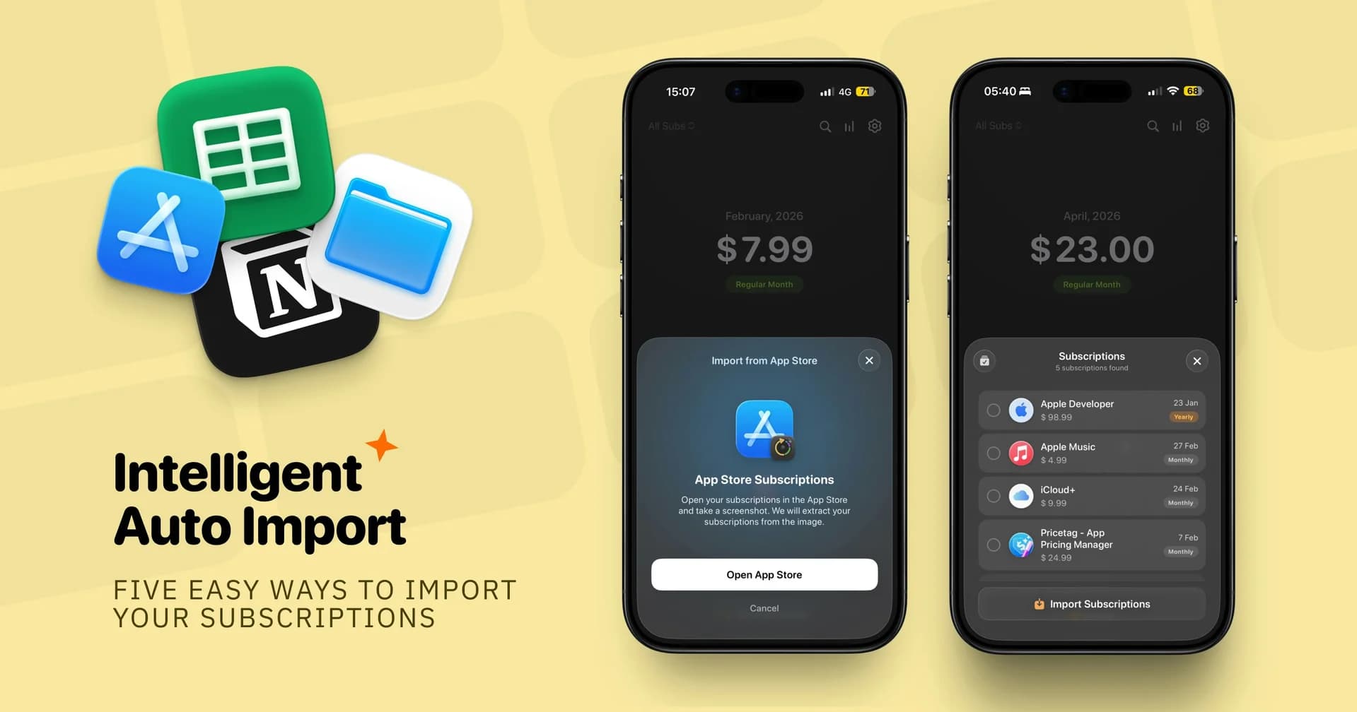 Subscription Day² for iOS screenshot 3