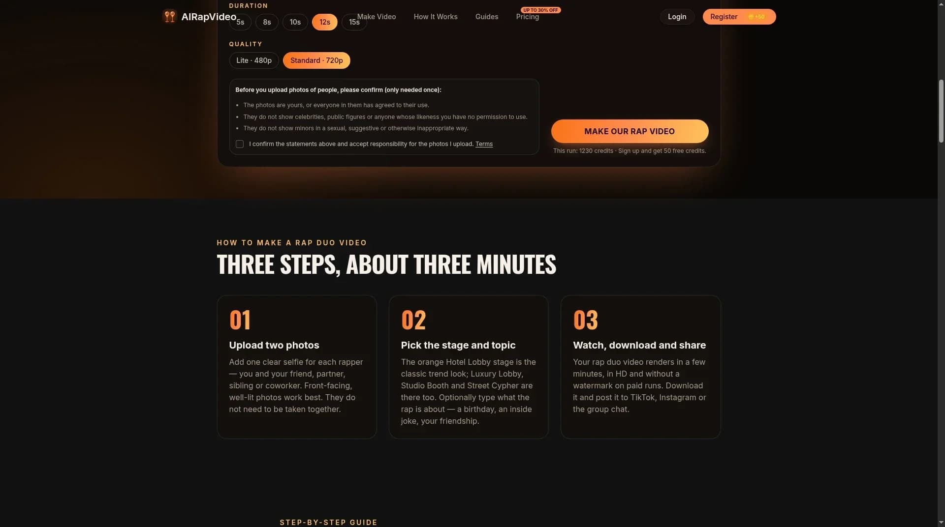 AIRapVideo screenshot 2