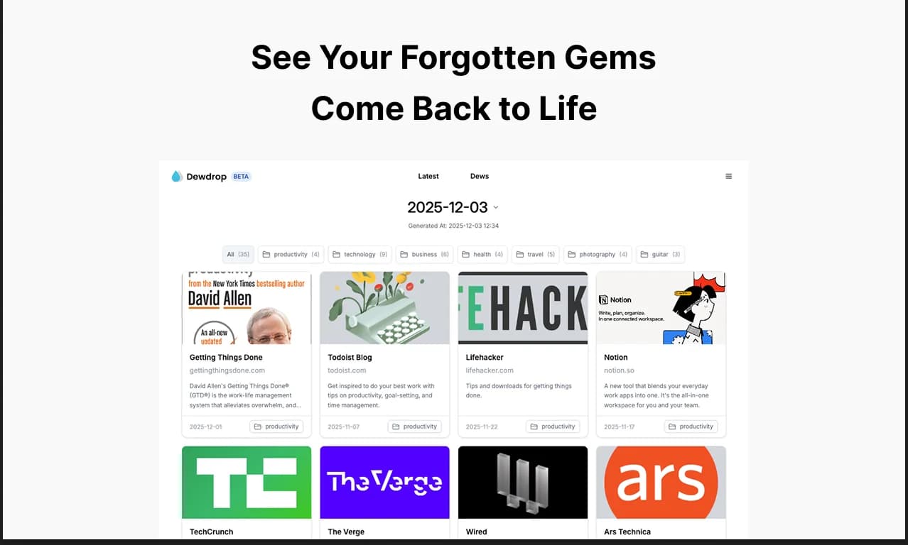 Dewdrop screenshot 3