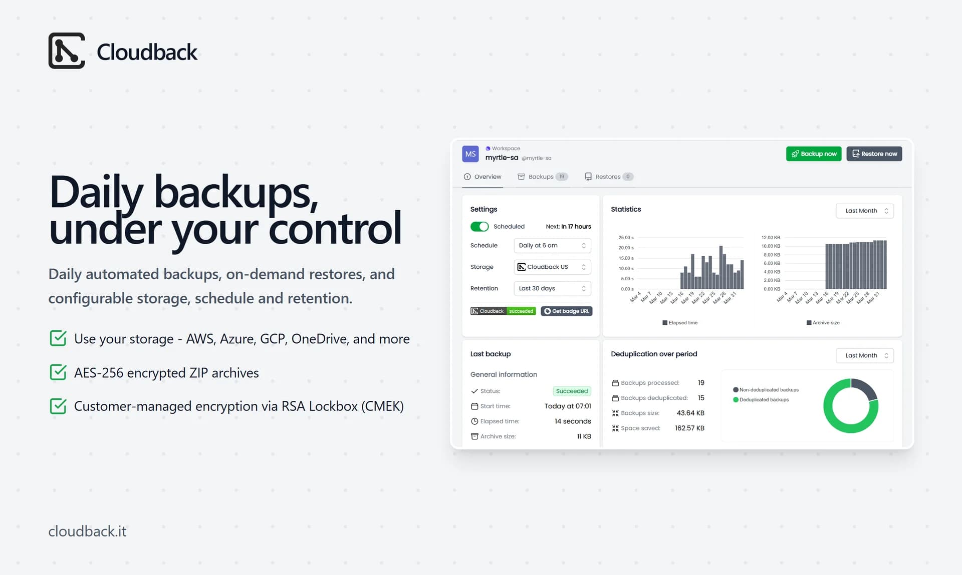 Cloudback for Linear screenshot 2
