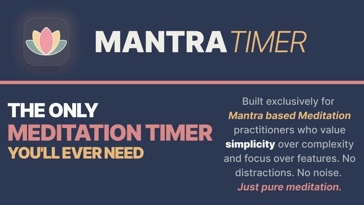 Mantra Timer screenshot 2