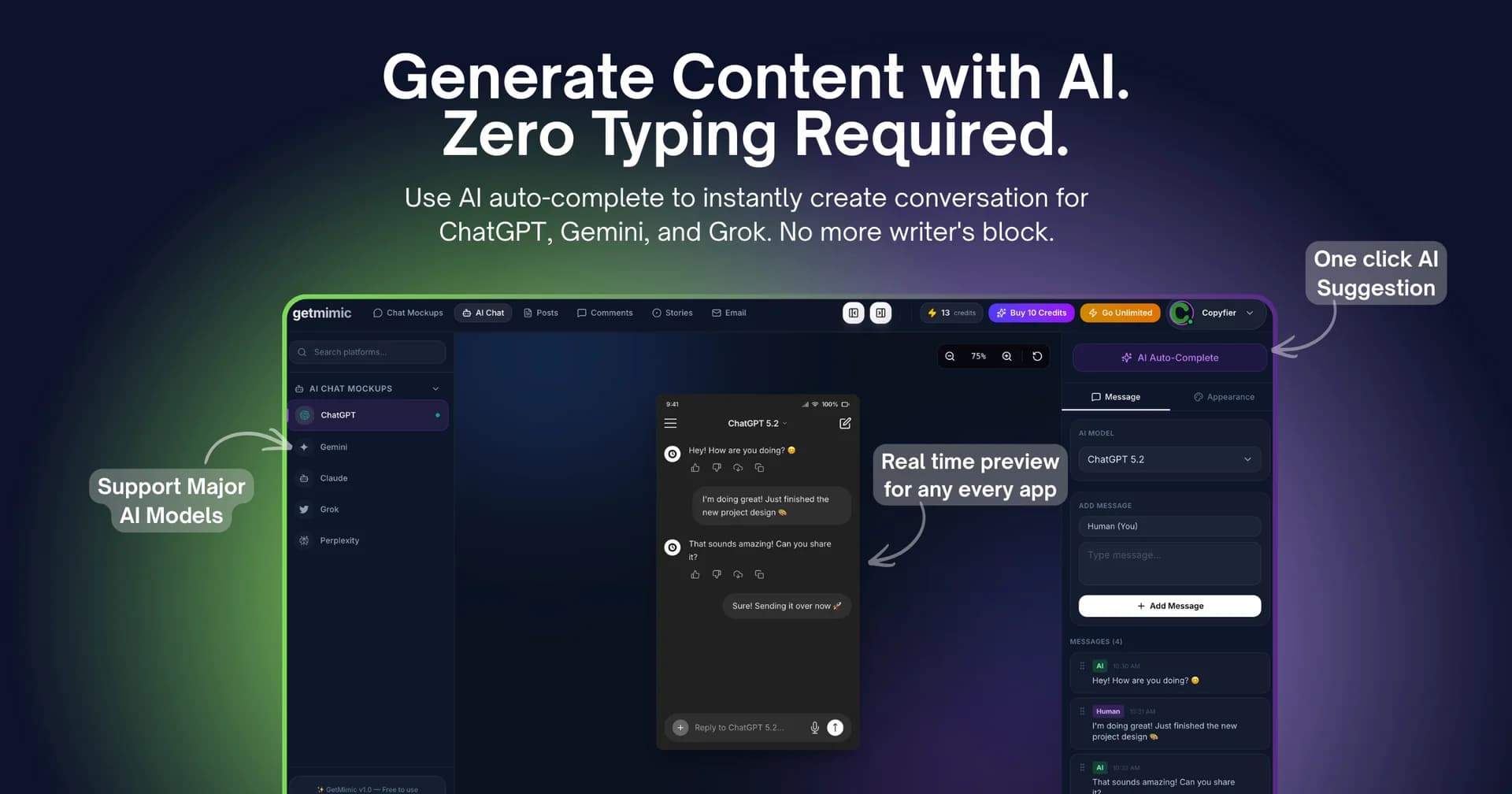 GetMimic screenshot 3