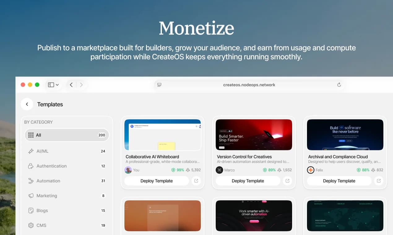 CreateOS screenshot 4