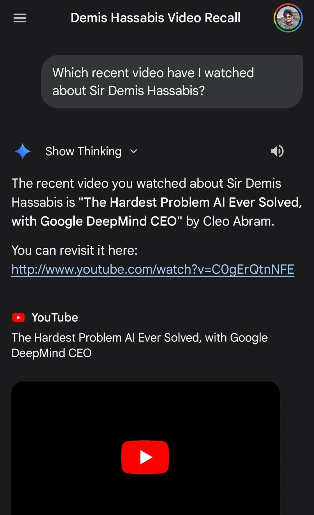 Gemini Personal Intelligence screenshot 11