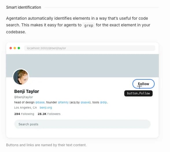 Agentation screenshot 2