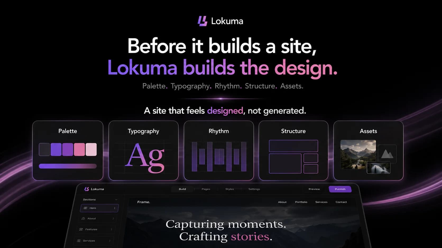 Agentic Website Builder 2.0 by Lokuma screenshot 2