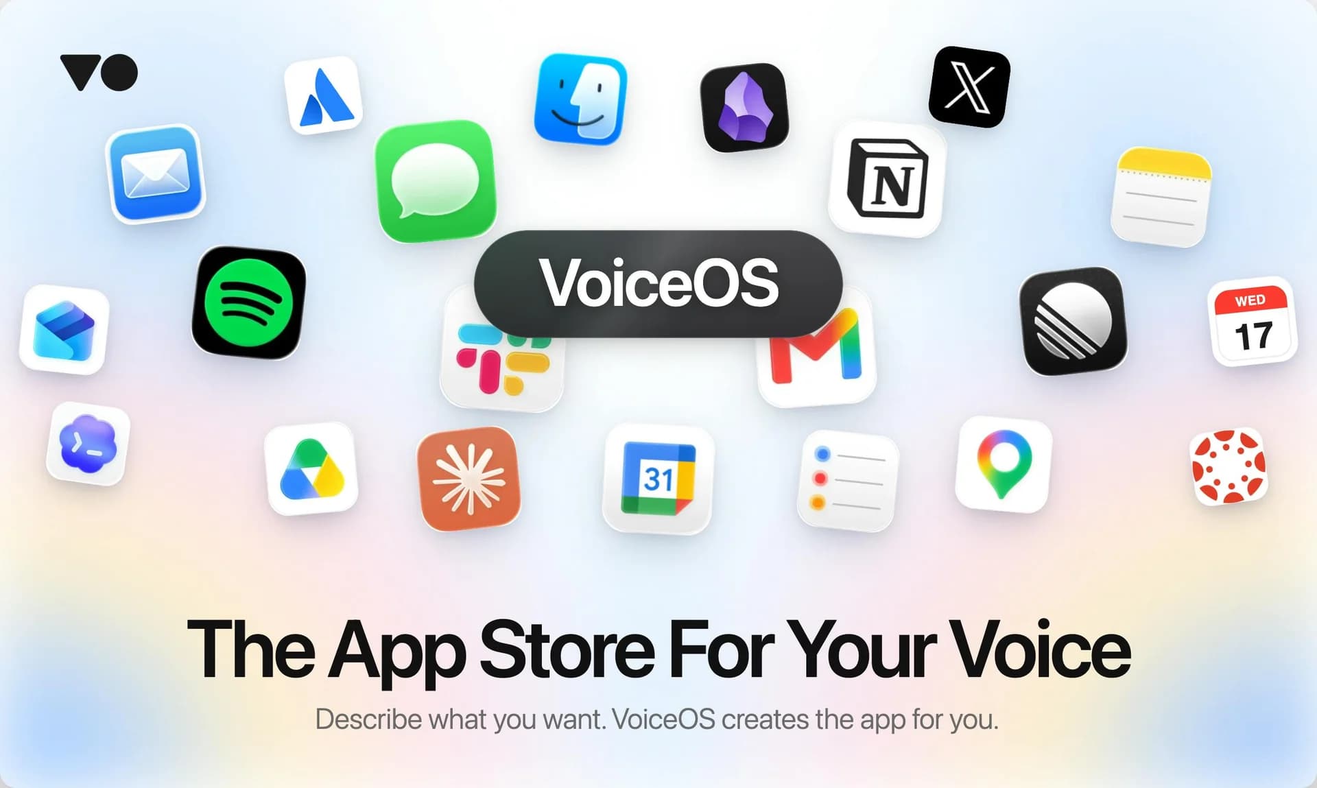 VoiceOS App Store screenshot 1