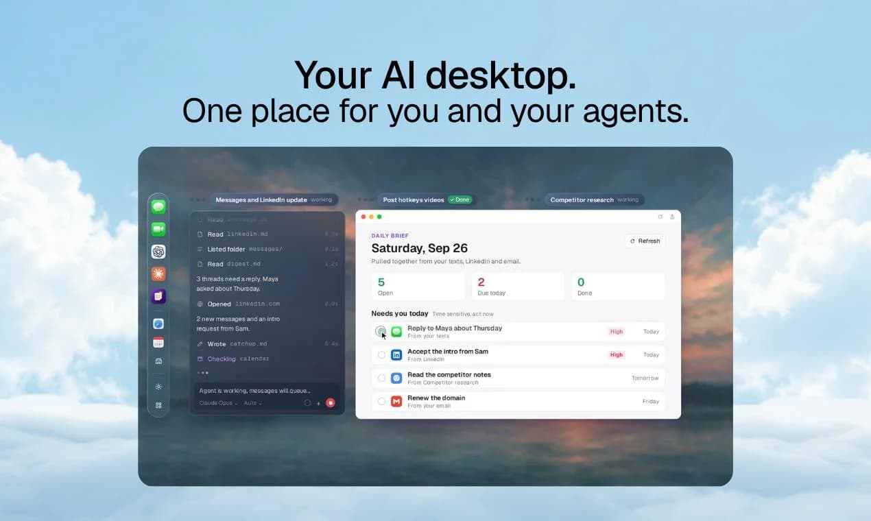 OpenSwarm screenshot 1