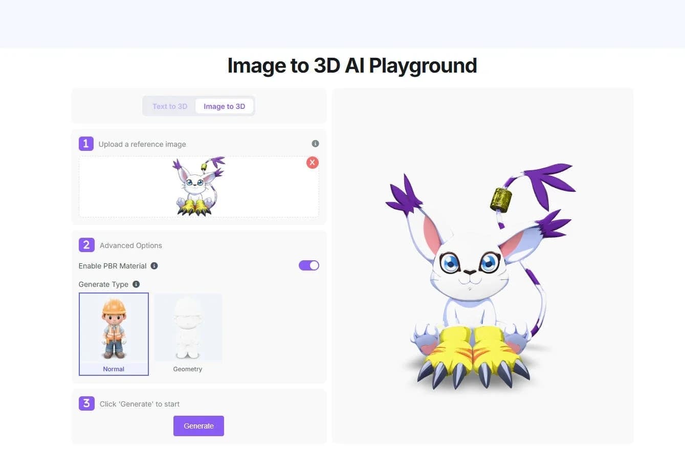 Image To 3D AI screenshot 4