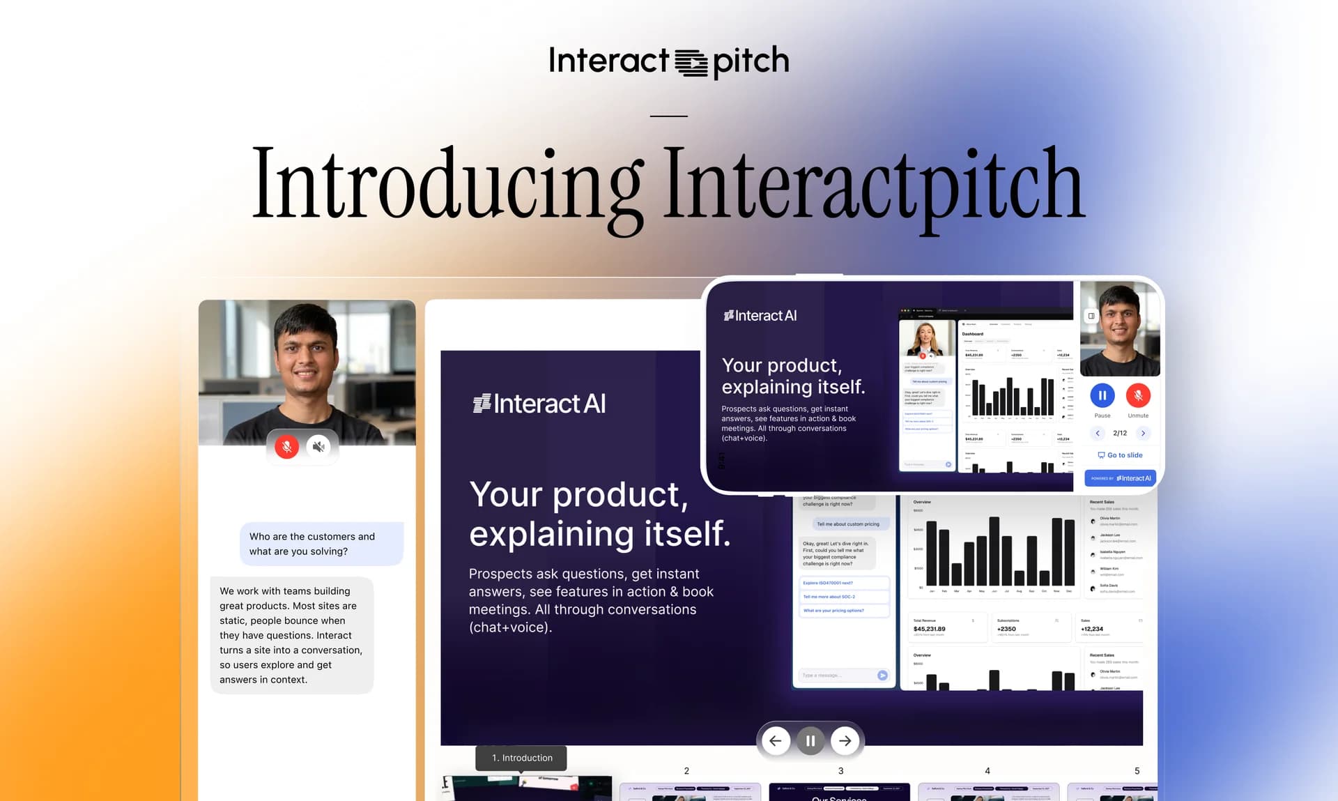 Interactpitch screenshot 1