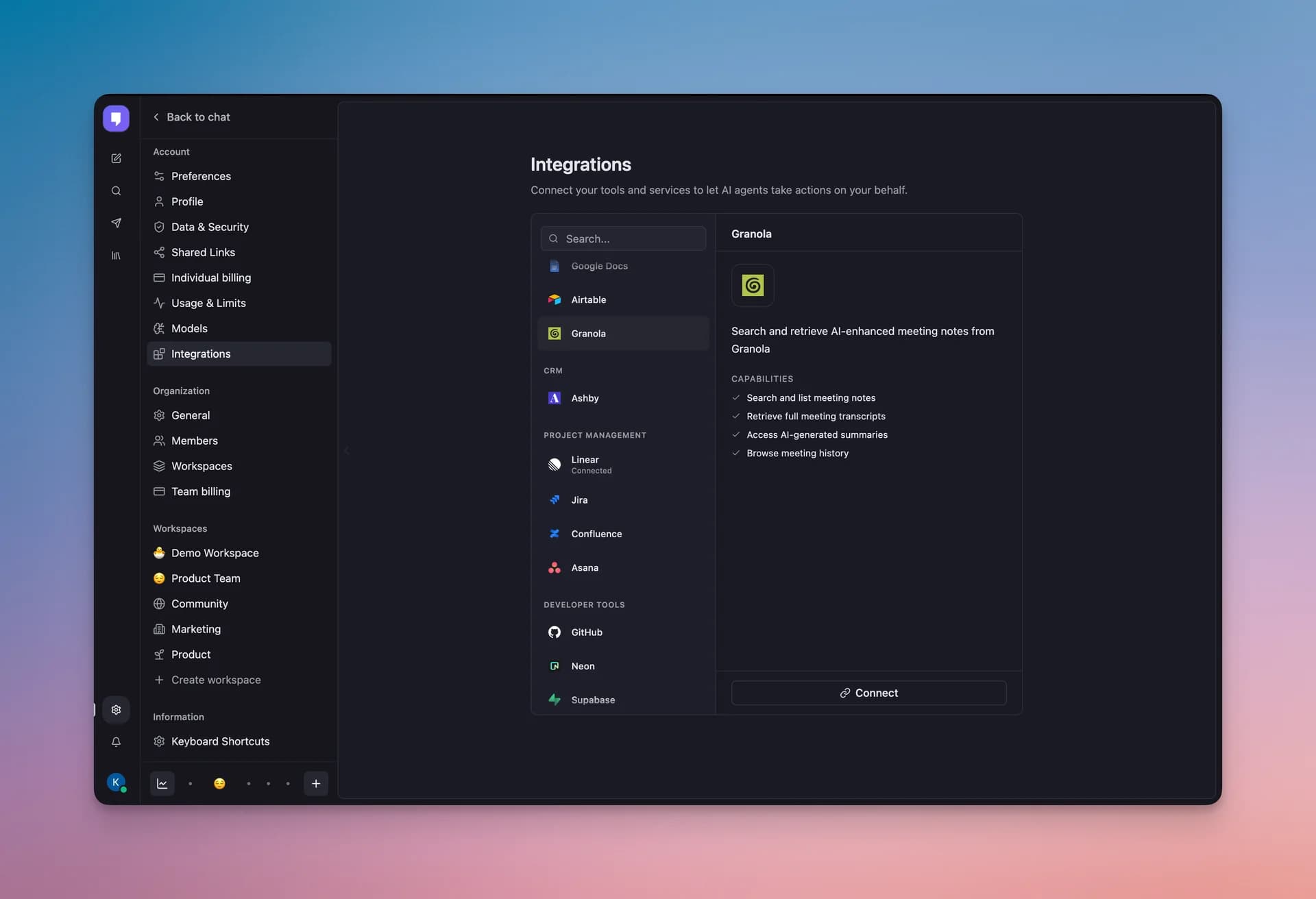 Mantle Chat screenshot 10