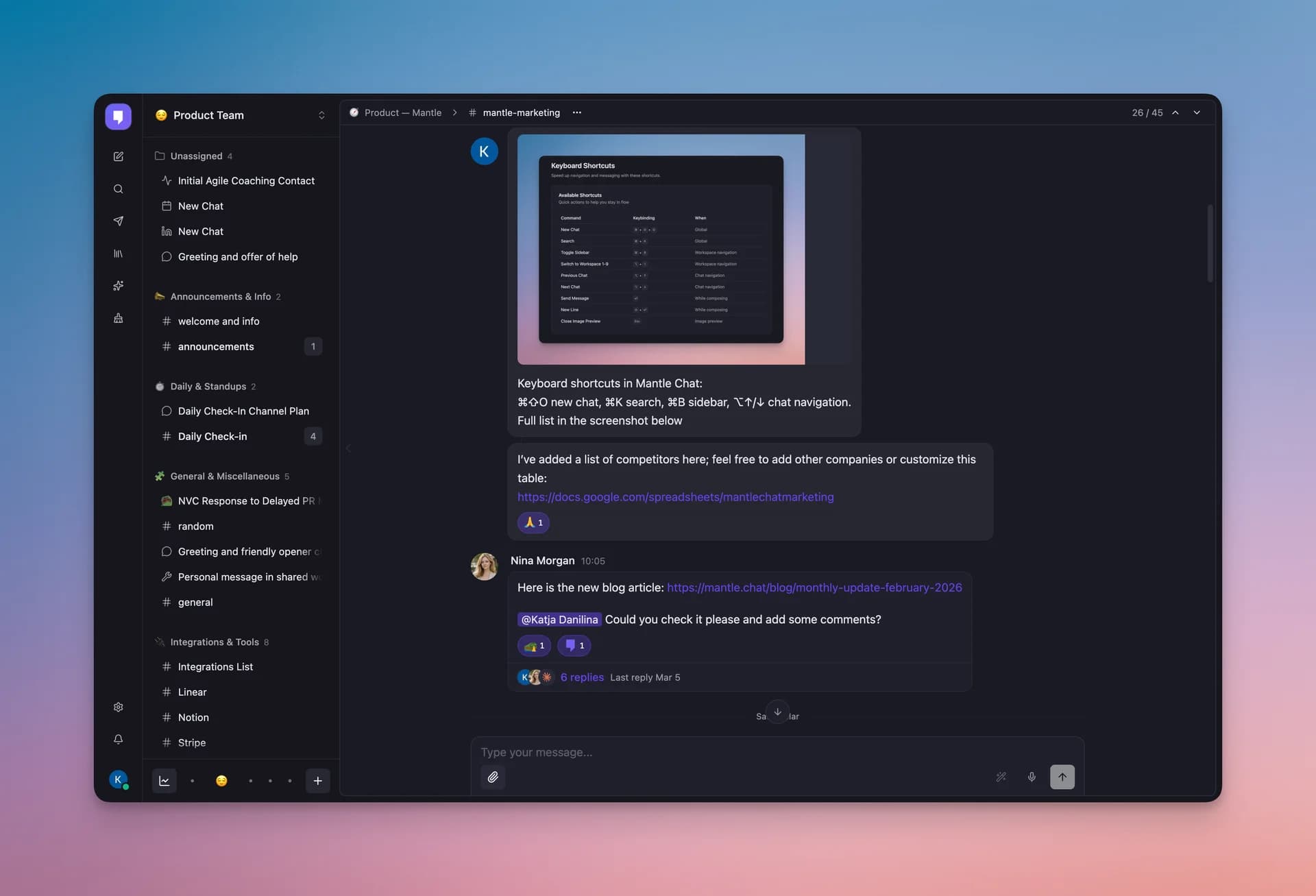 Mantle Chat screenshot 6