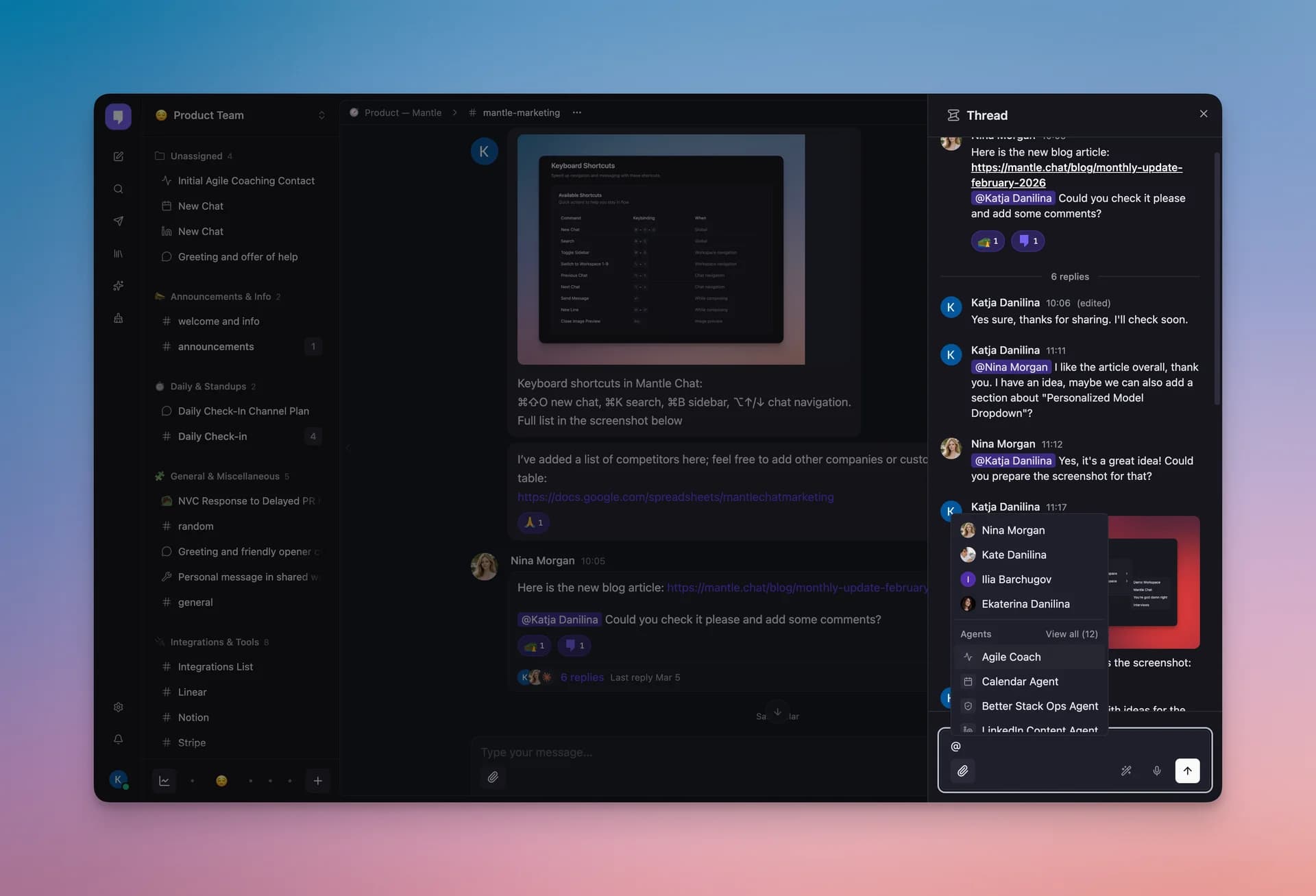 Mantle Chat screenshot 7