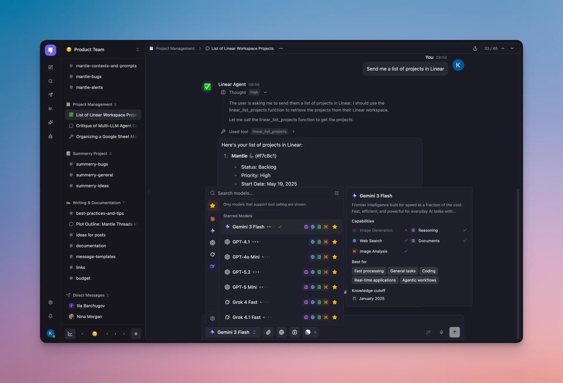 Mantle Chat screenshot 8