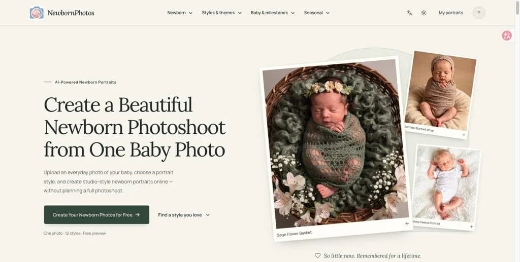 NewbornPhotos screenshot 1