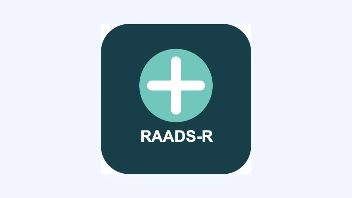 RAADS-R Test screenshot 1