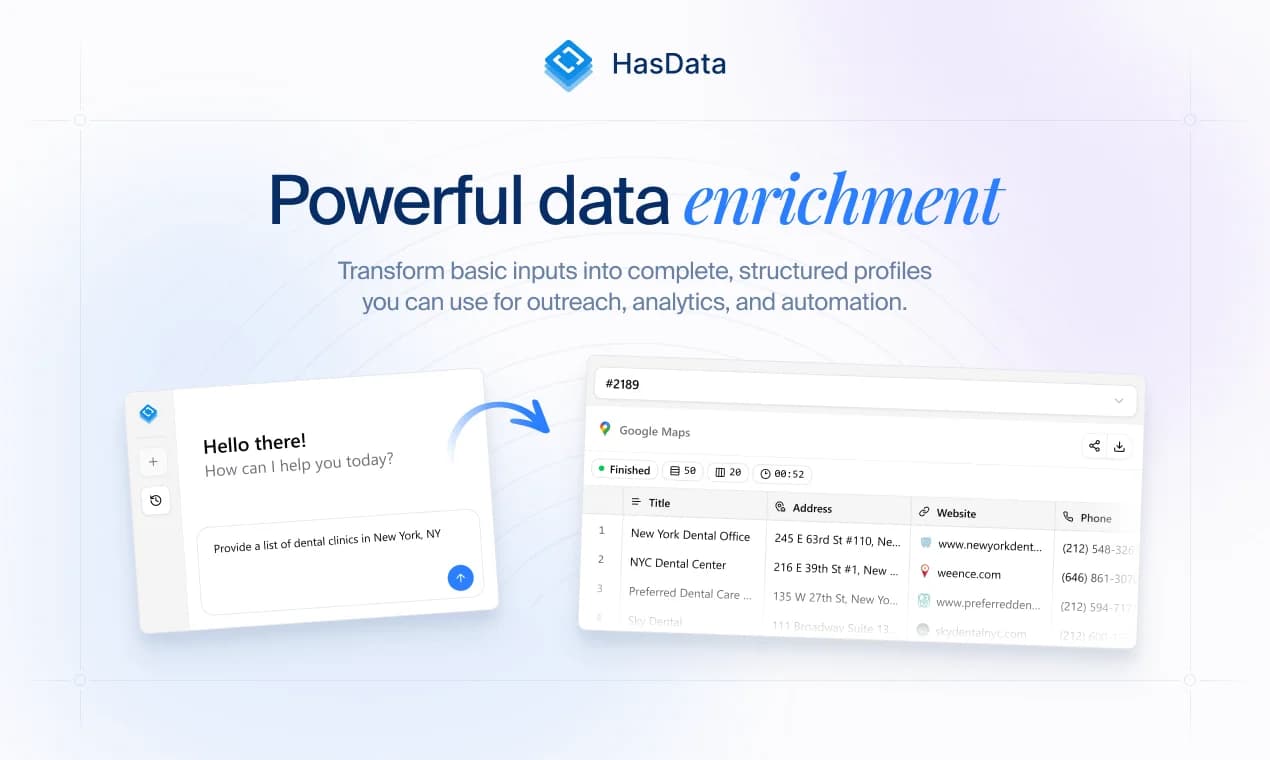 HasData screenshot 4