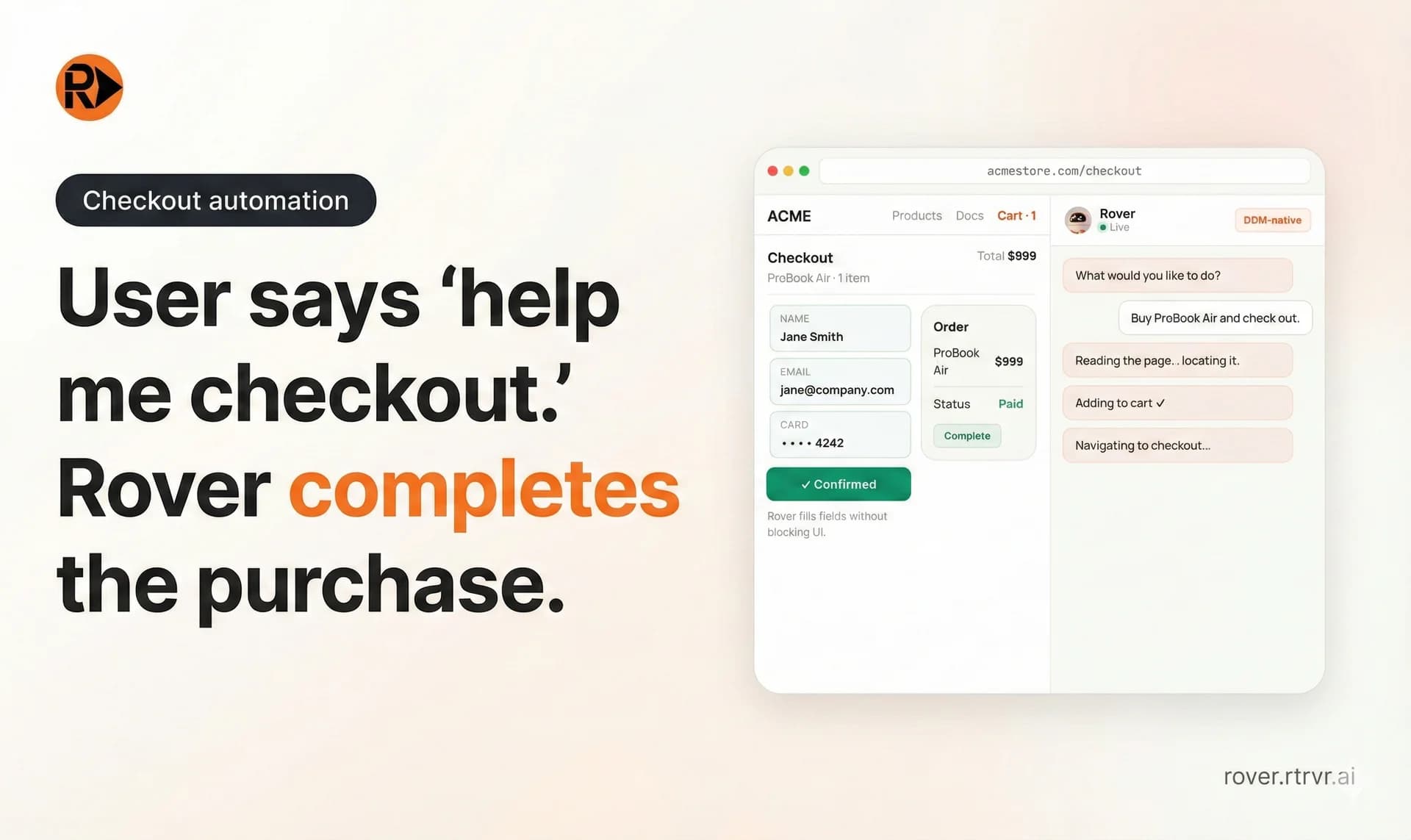 Rover by rtrvr.ai screenshot 2