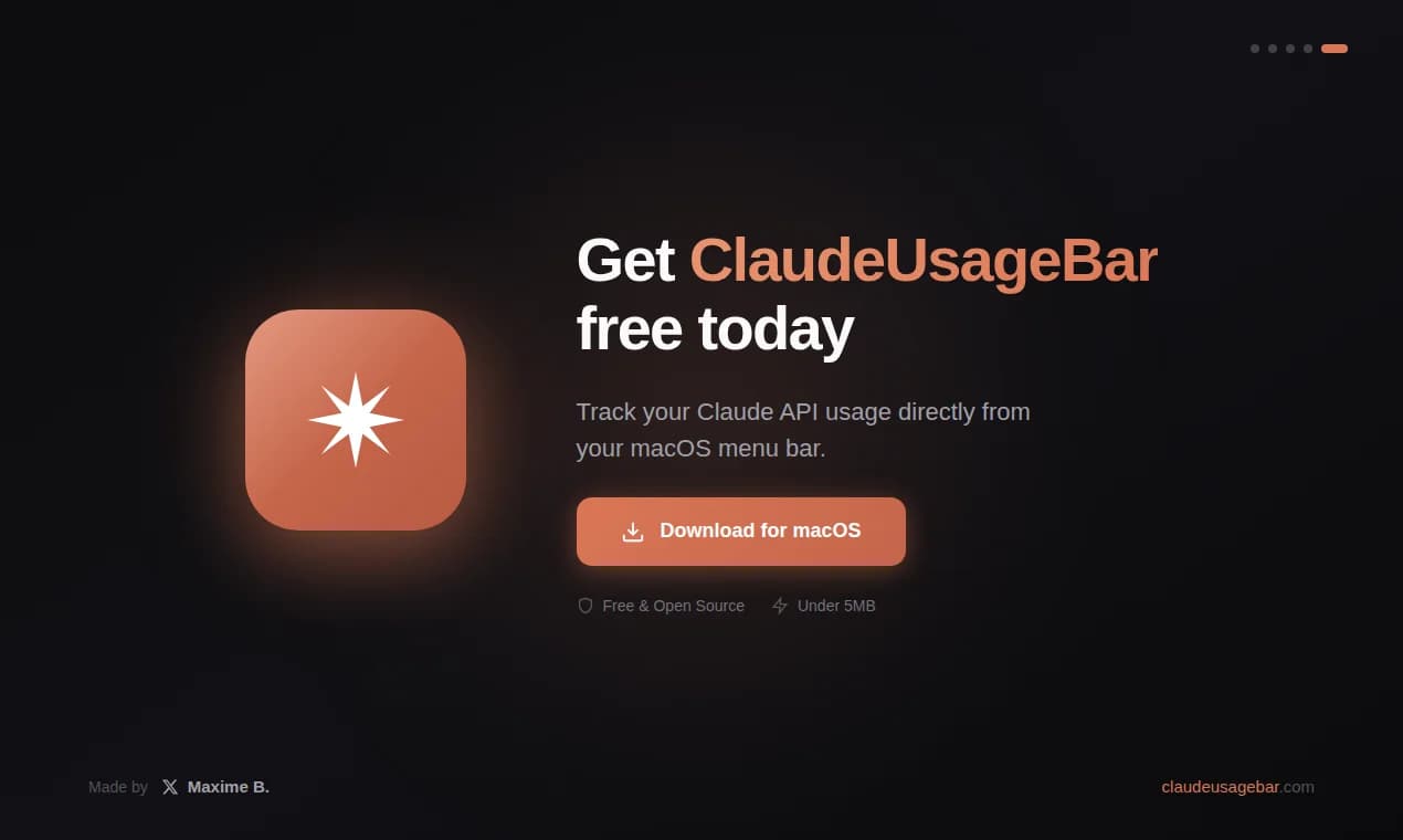 ClaudeUsageBar screenshot 5