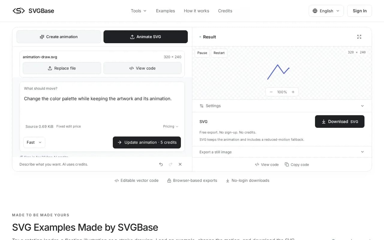 SVGBase screenshot 1