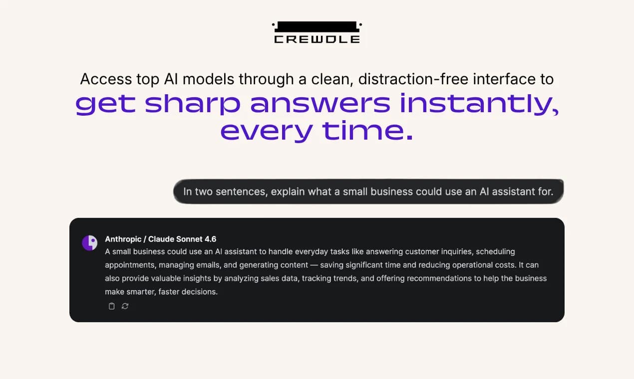 Crewdle AI screenshot 2