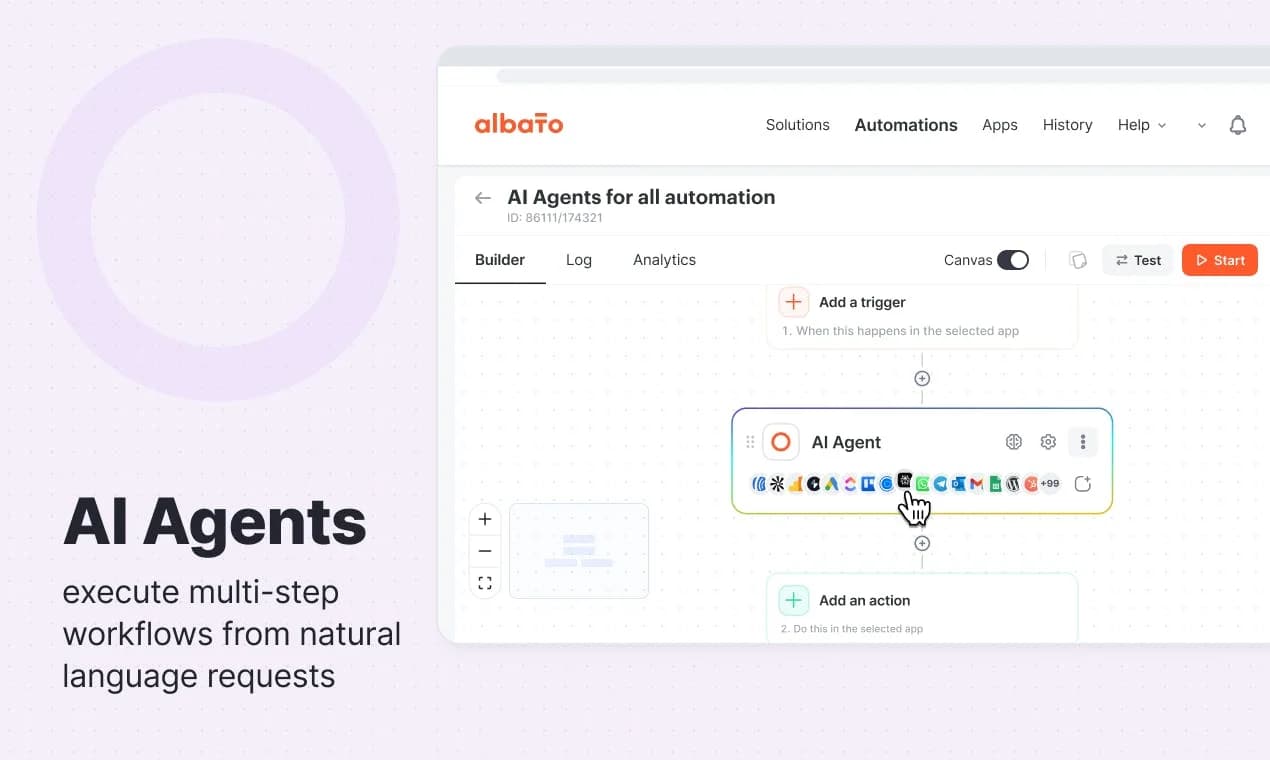 Albato AI screenshot 2