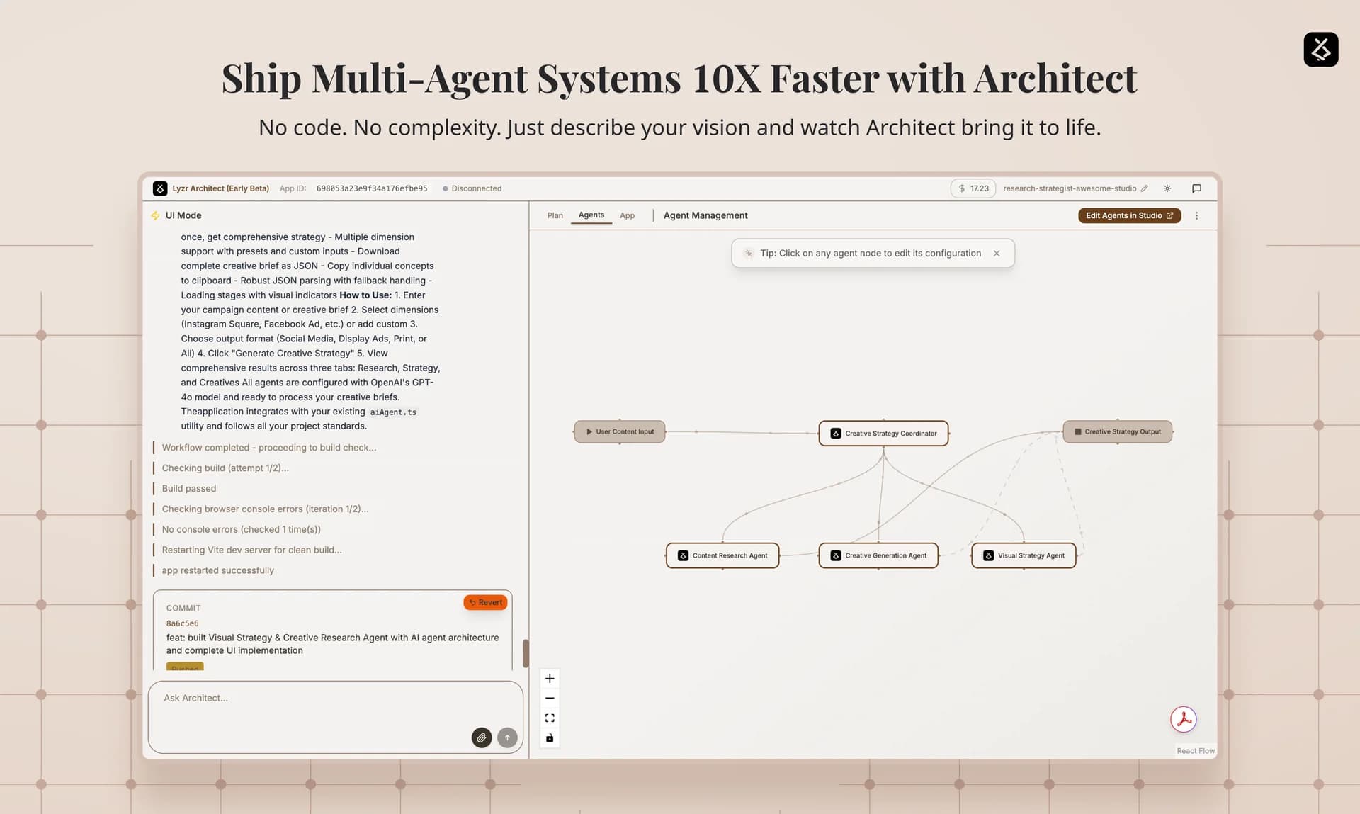 Architect by Lyzr screenshot 3