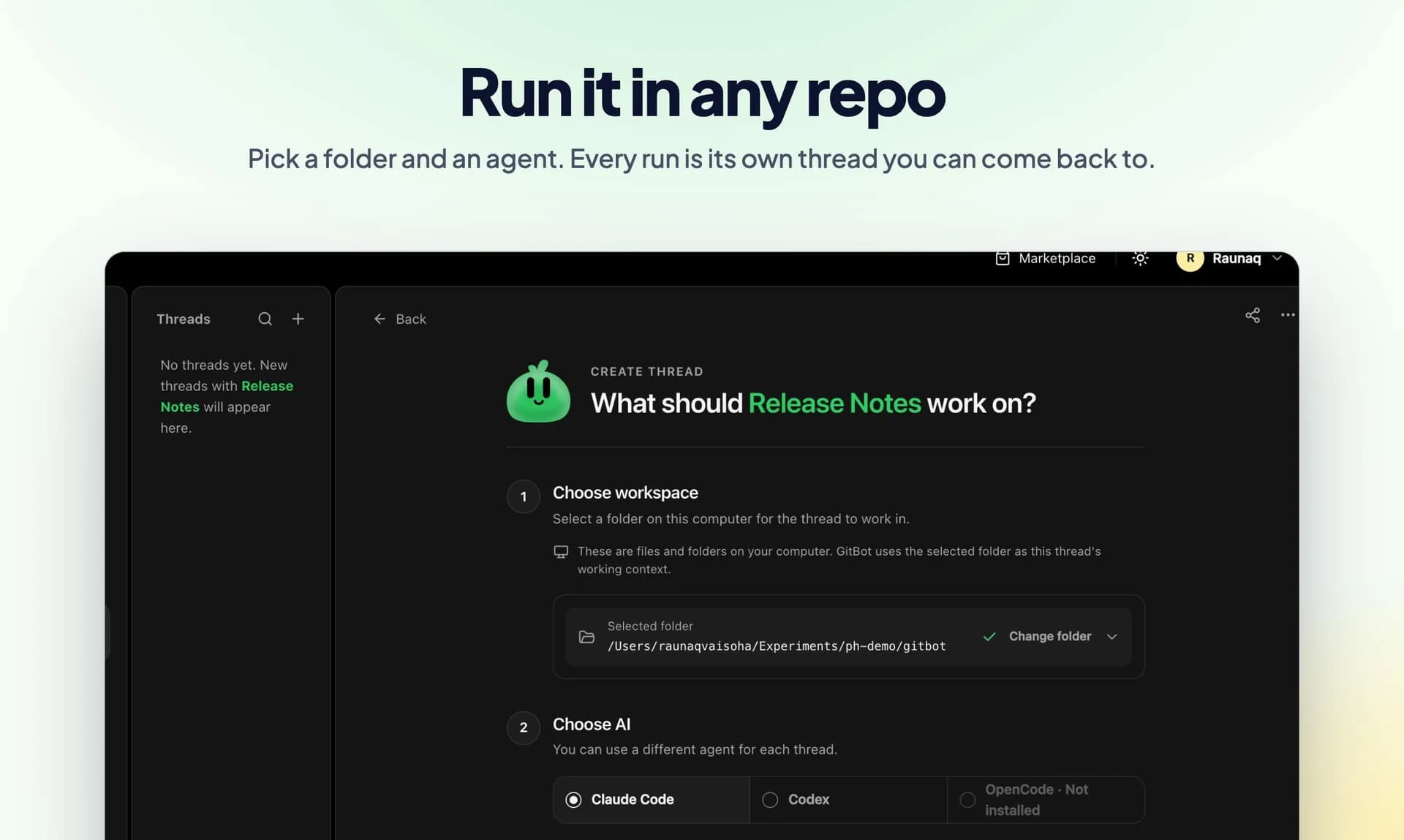GitBot screenshot 5