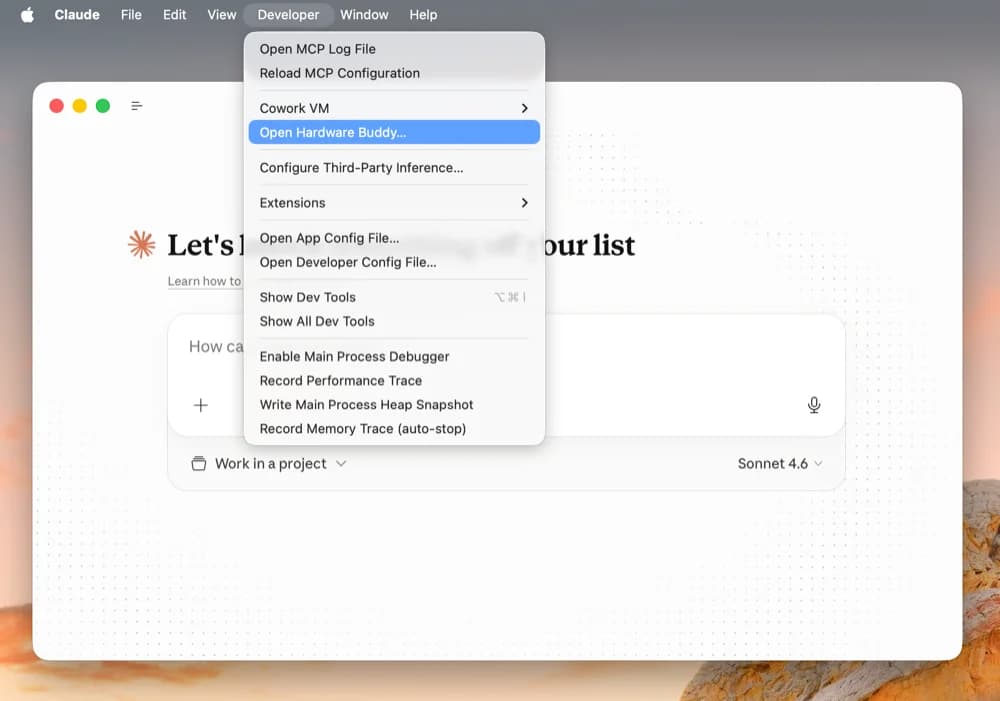 Claude Desktop Buddy screenshot 2