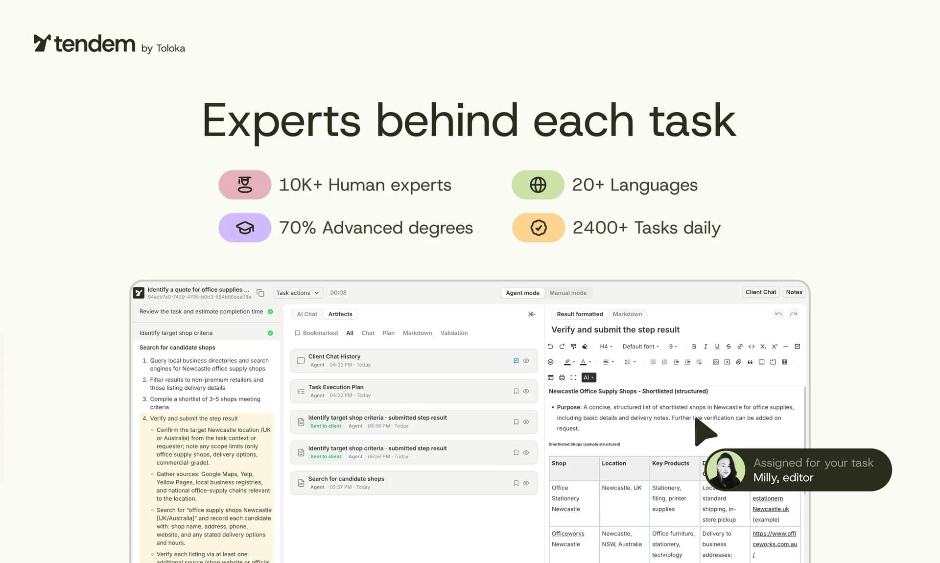 Tendem by Toloka screenshot 3