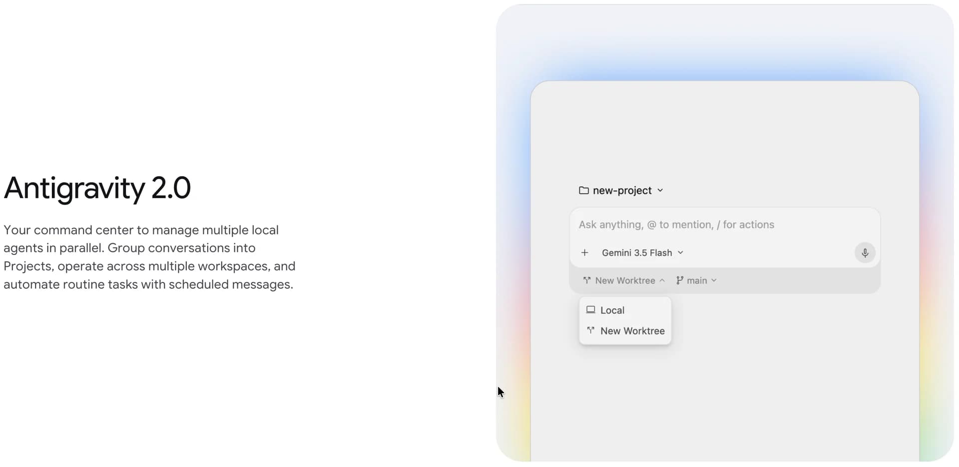 Google Antigravity 2.0 screenshot 3