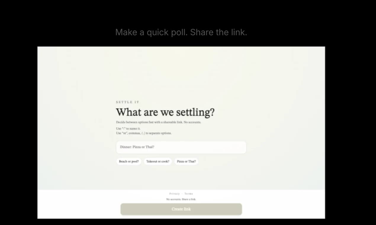 Settle It screenshot 1