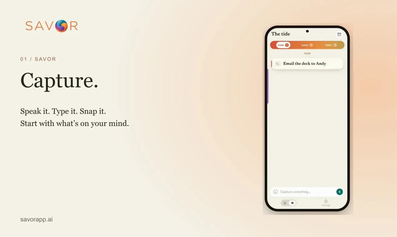 SavorApp_AI screenshot 1