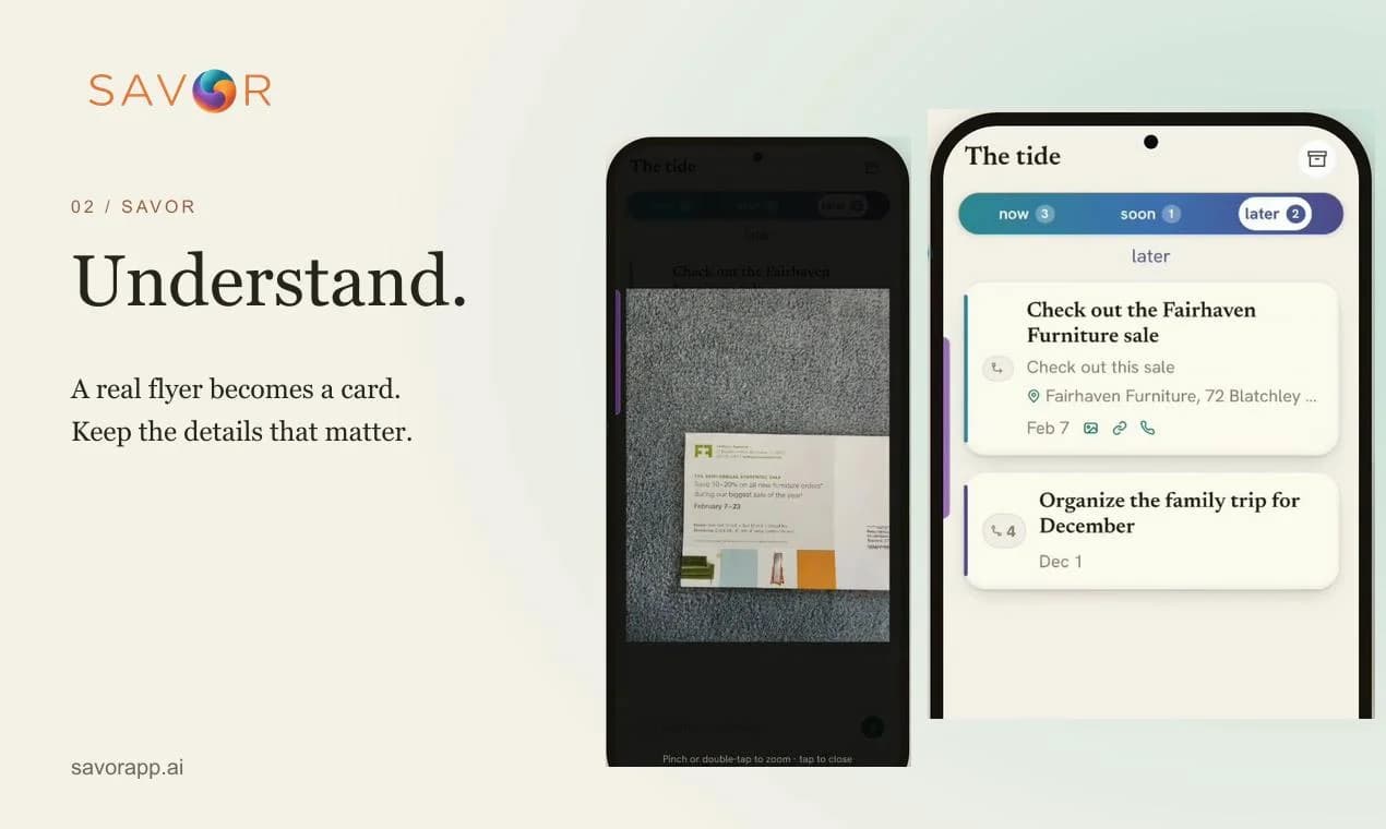 SavorApp_AI screenshot 2