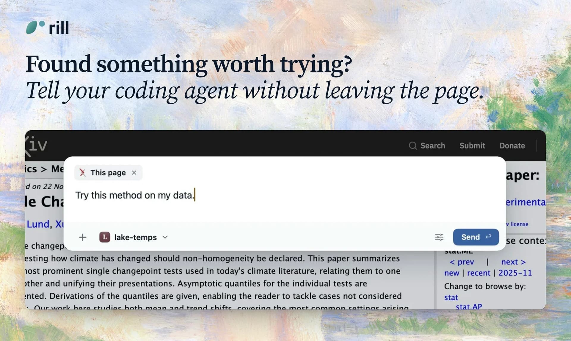 Rill Browser screenshot 2