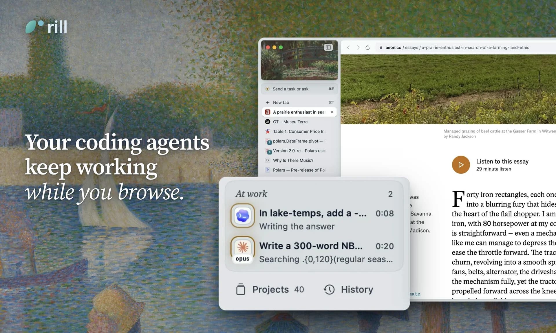Rill Browser screenshot 3