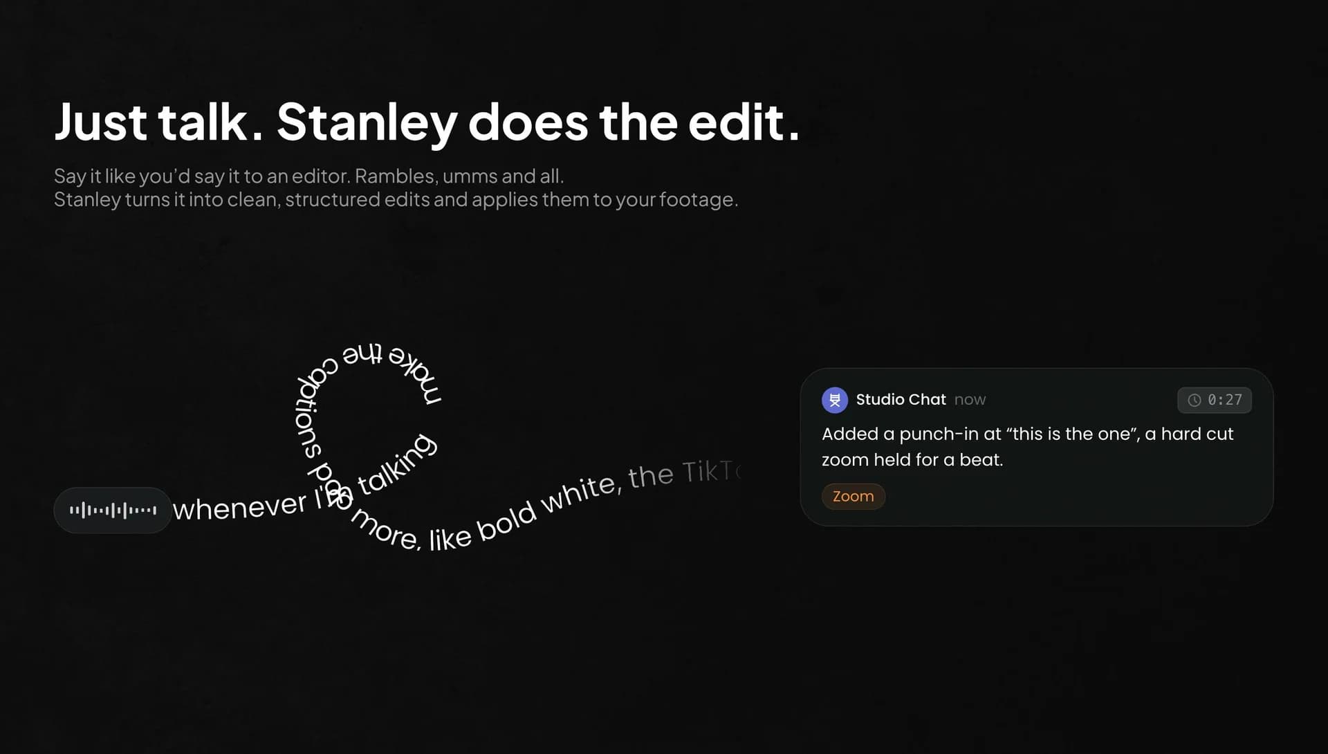 Stanley Studio screenshot 2