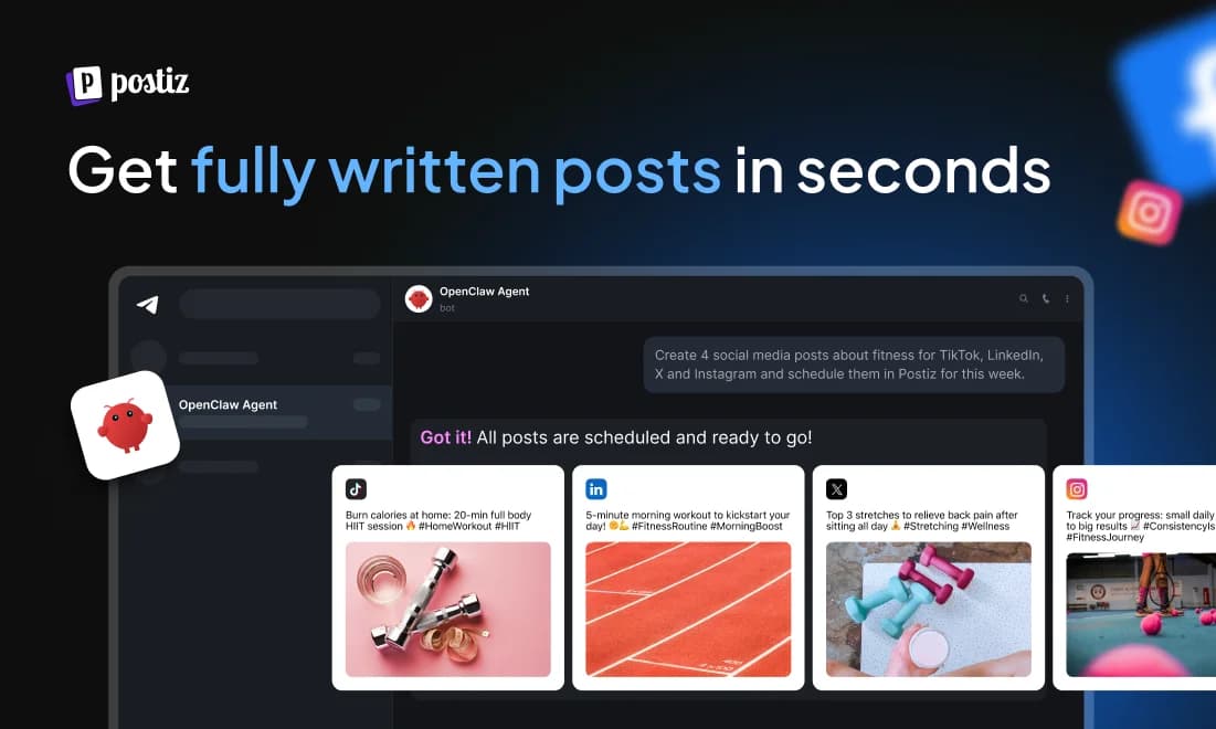 Postiz screenshot 2