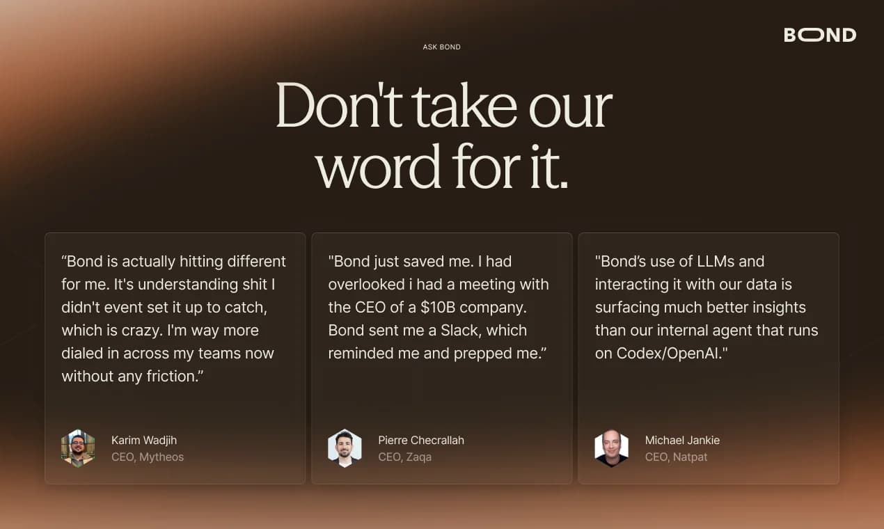 Bond screenshot 8