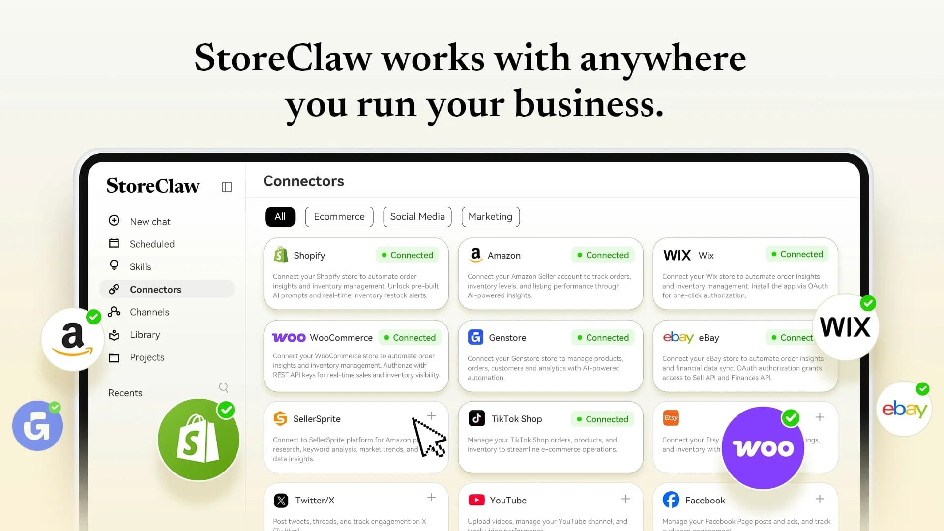 StoreClaw screenshot 2