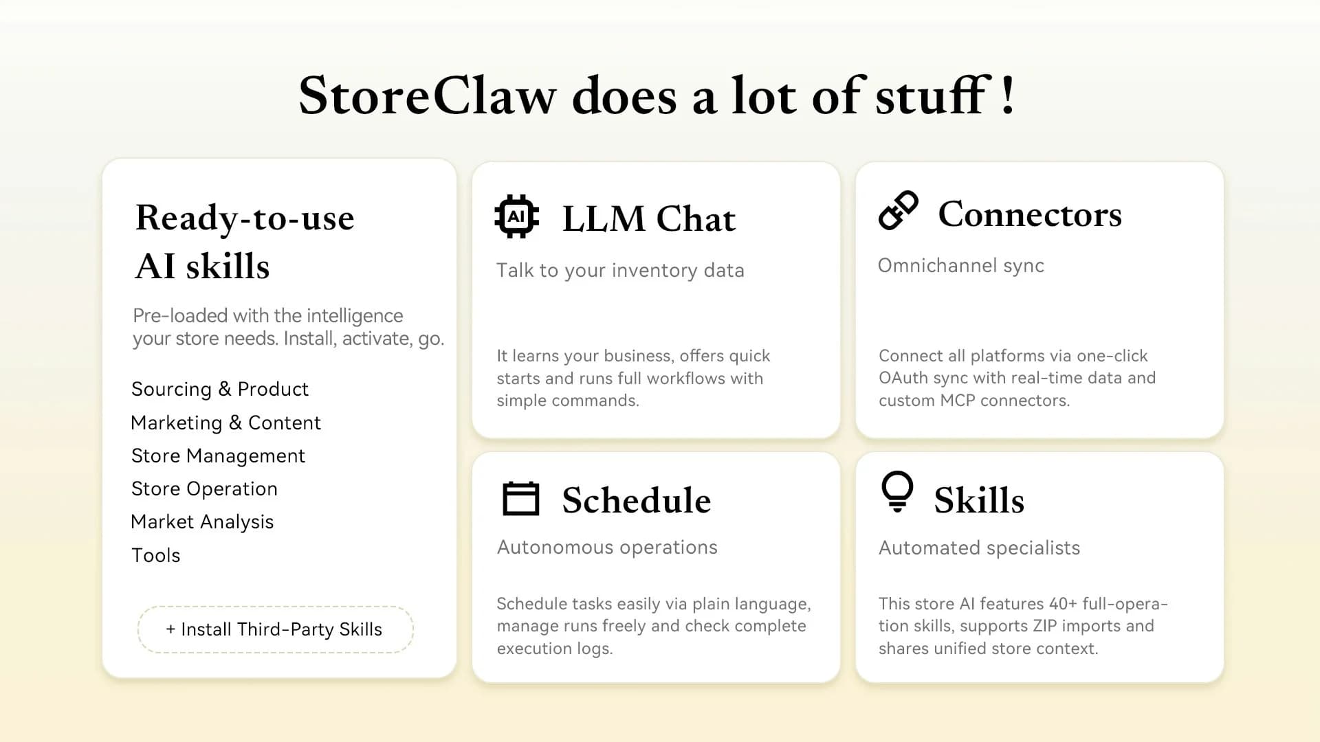 StoreClaw screenshot 5