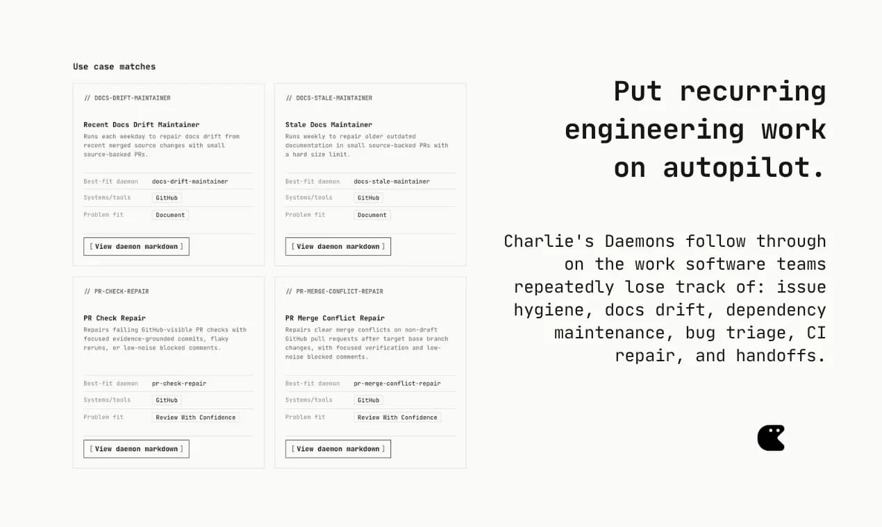 Daemons by Charlie Labs screenshot 2
